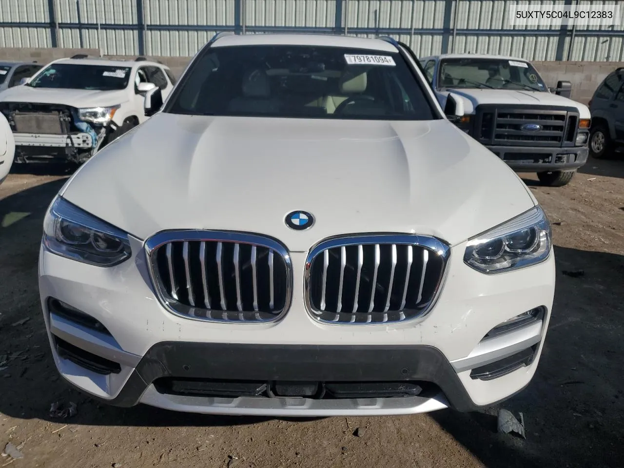 2020 BMW X3 xDrive30I VIN: 5UXTY5C04L9C12383 Lot: 79781094