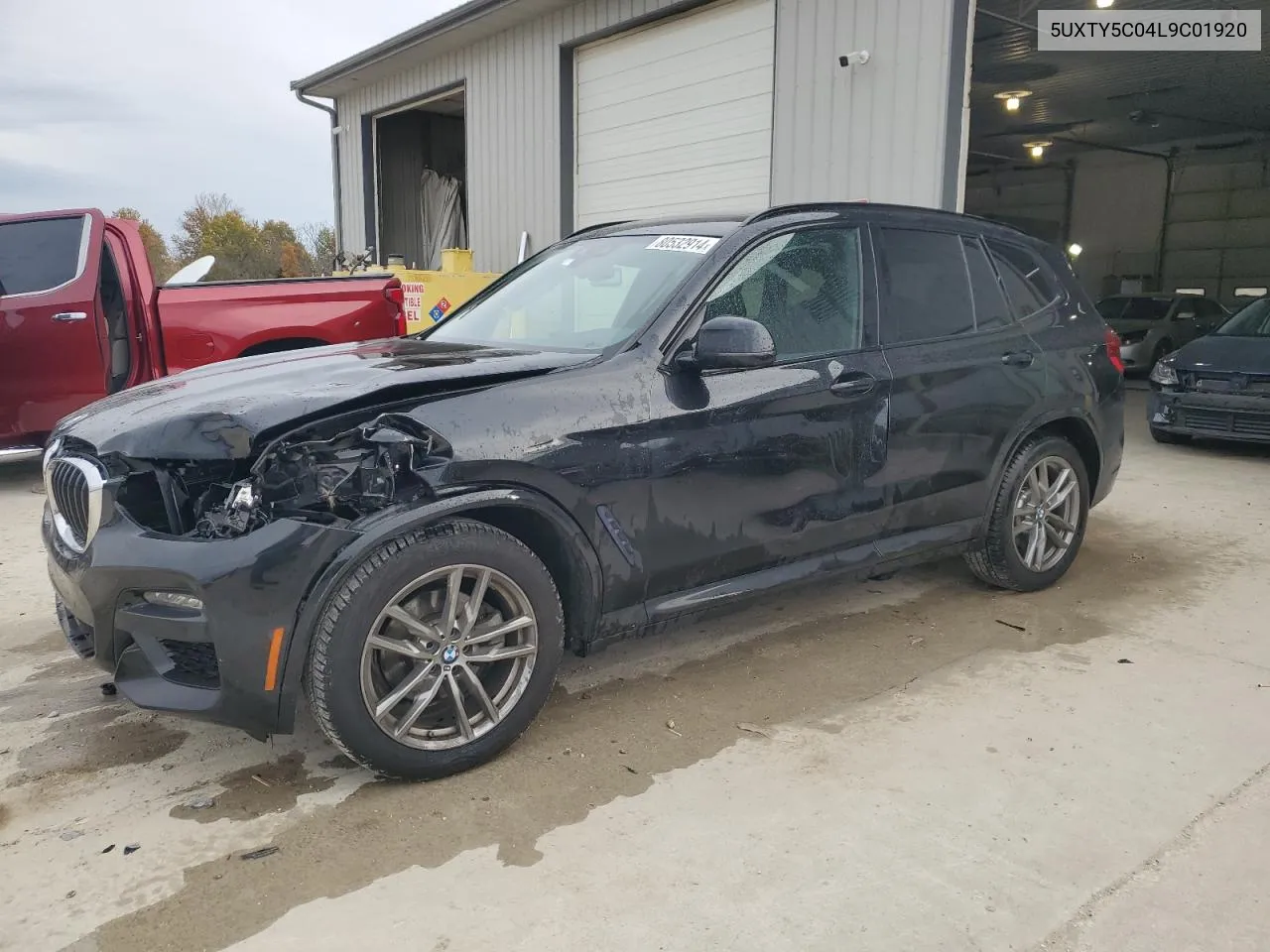 2020 BMW X3 xDrive30I VIN: 5UXTY5C04L9C01920 Lot: 80532914