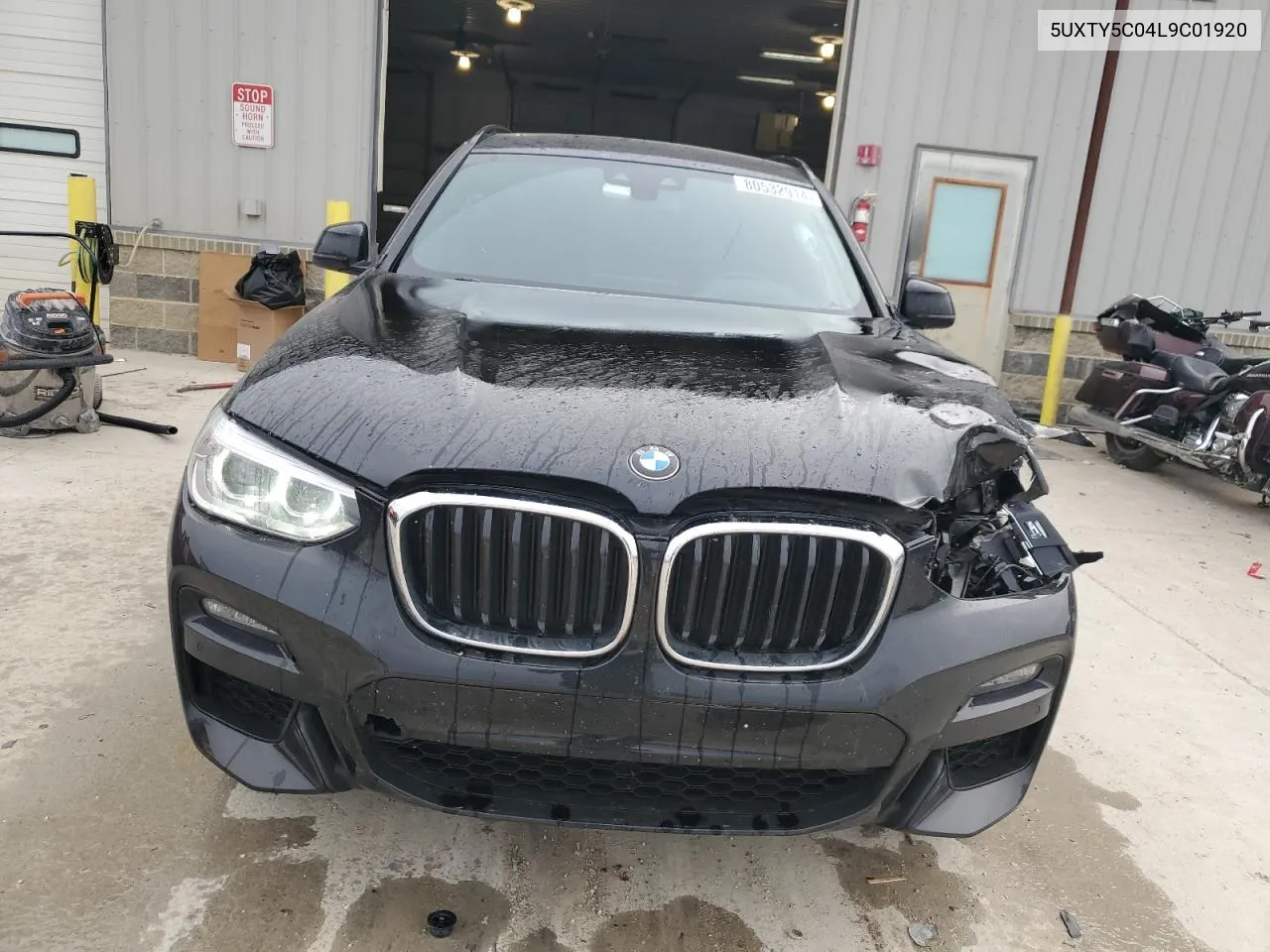 2020 BMW X3 xDrive30I VIN: 5UXTY5C04L9C01920 Lot: 80532914