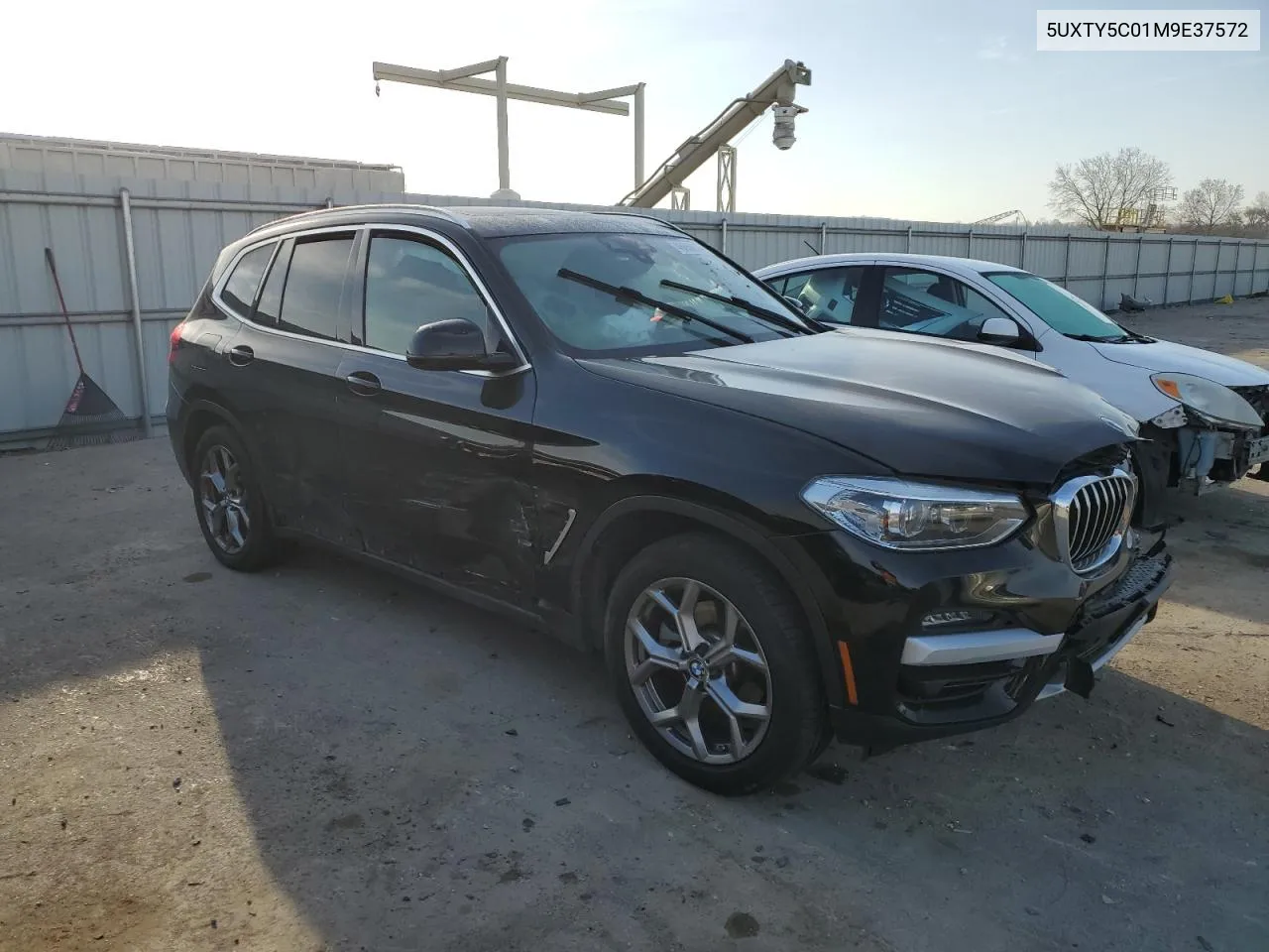 2021 BMW X3 xDrive30I VIN: 5UXTY5C01M9E37572 Lot: 46656014