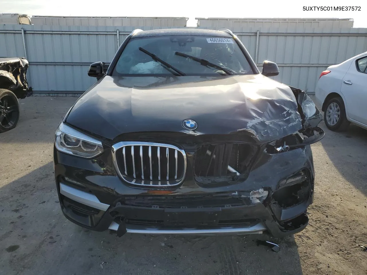 2021 BMW X3 xDrive30I VIN: 5UXTY5C01M9E37572 Lot: 46656014