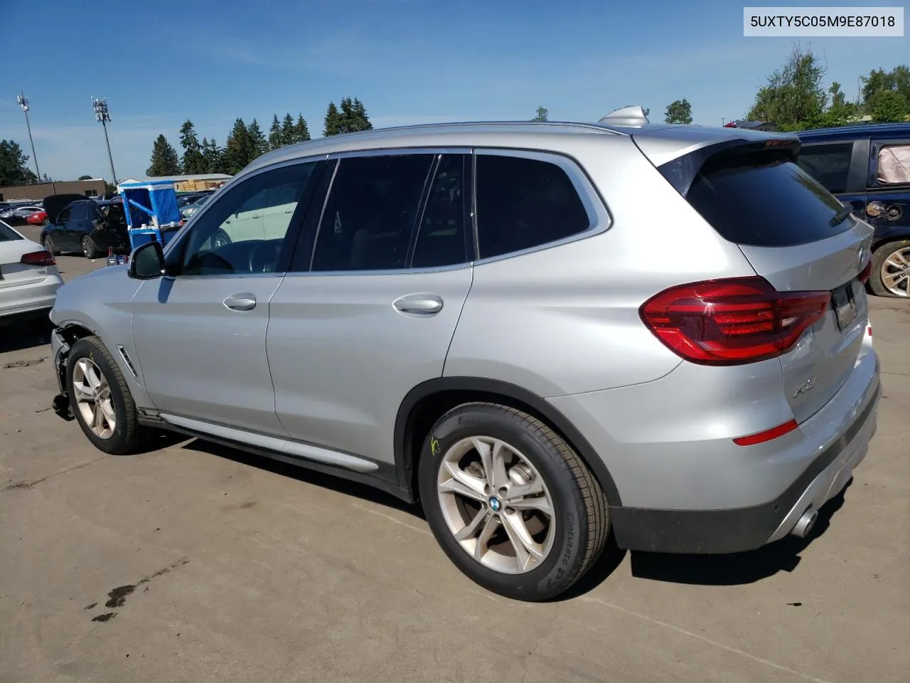 5UXTY5C05M9E87018 2021 BMW X3 xDrive30I