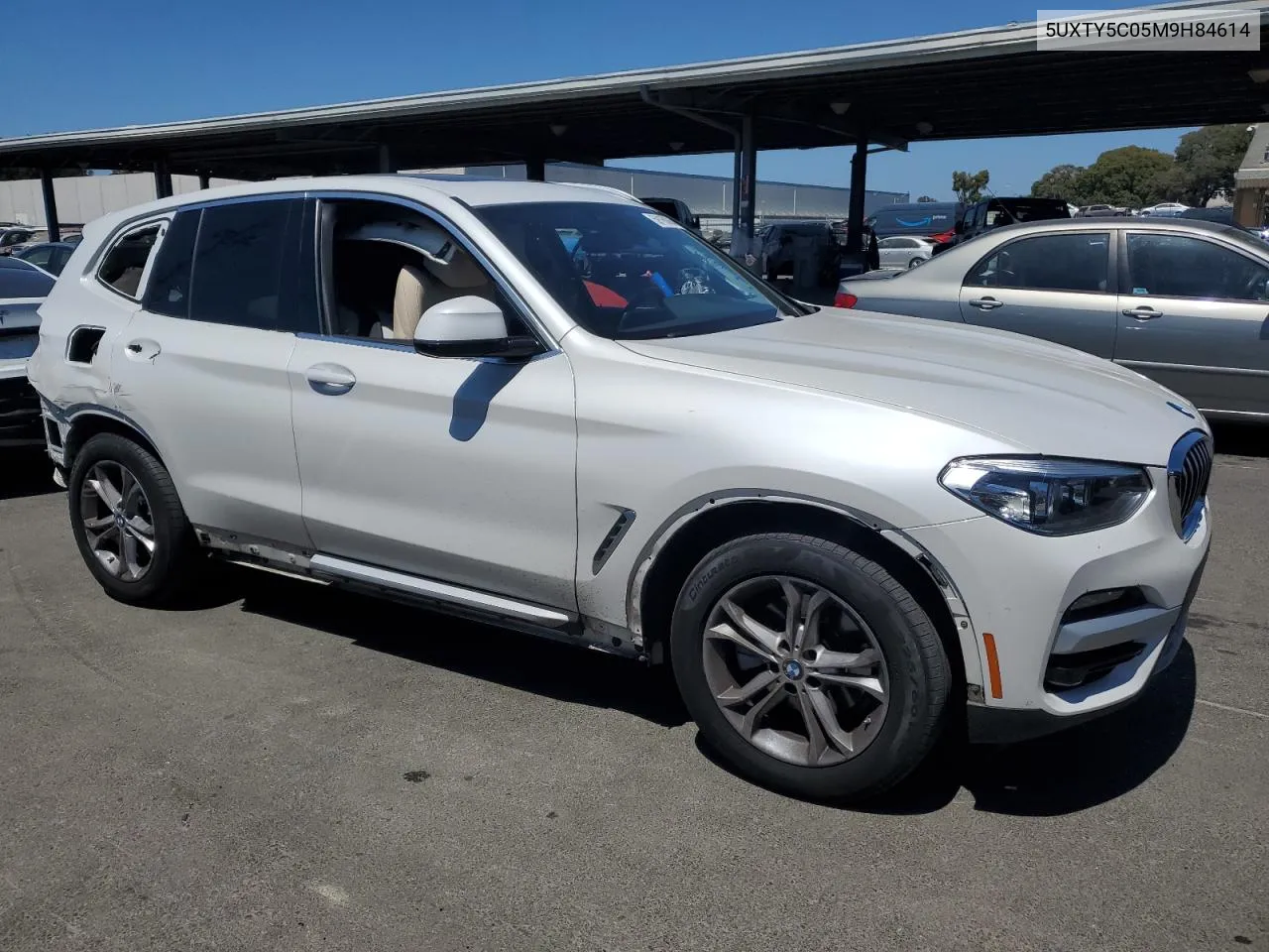 2021 BMW X3 xDrive30I VIN: 5UXTY5C05M9H84614 Lot: 59160064