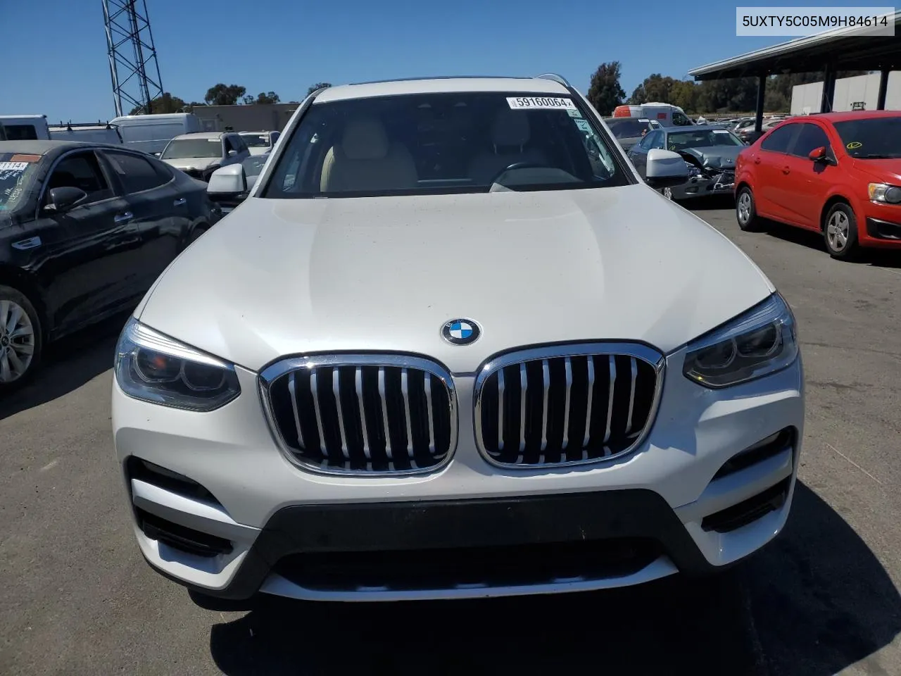 2021 BMW X3 xDrive30I VIN: 5UXTY5C05M9H84614 Lot: 59160064