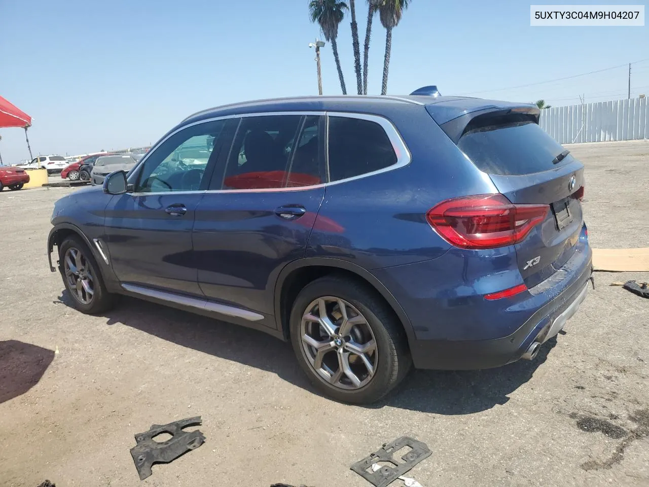 2021 BMW X3 Sdrive30I VIN: 5UXTY3C04M9H04207 Lot: 60530374