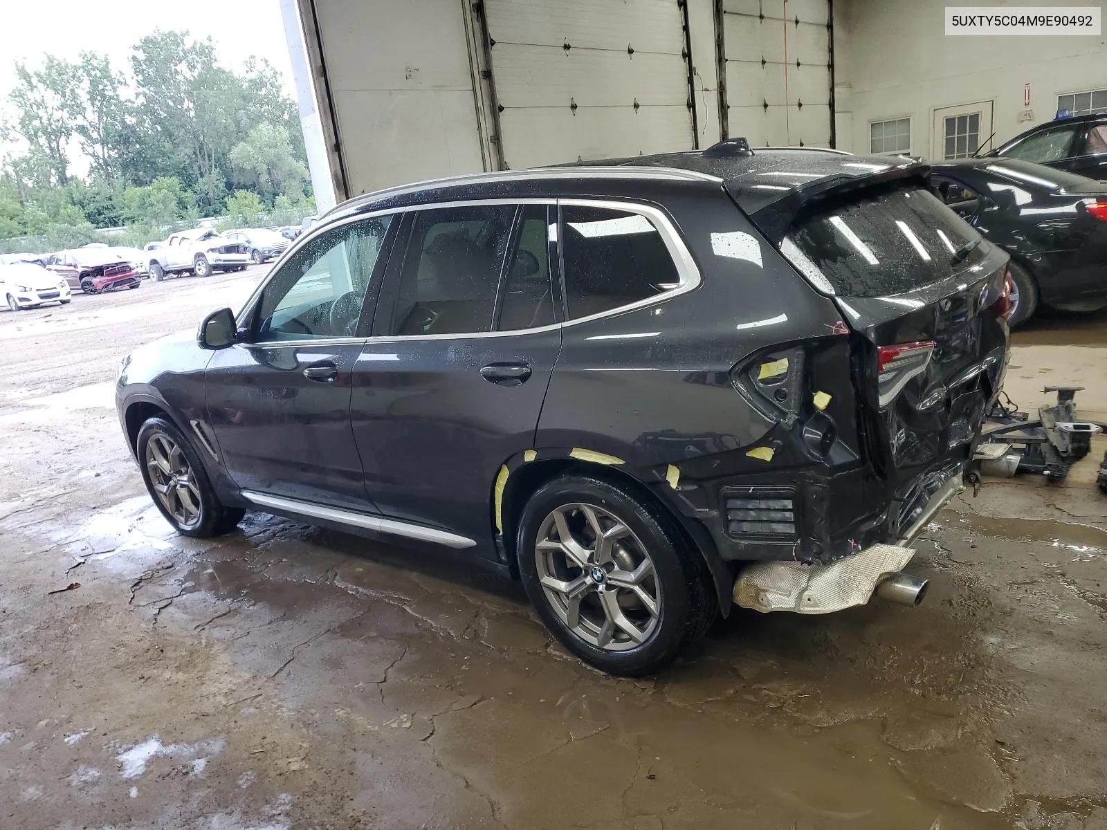 2021 BMW X3 xDrive30I VIN: 5UXTY5C04M9E90492 Lot: 67569654