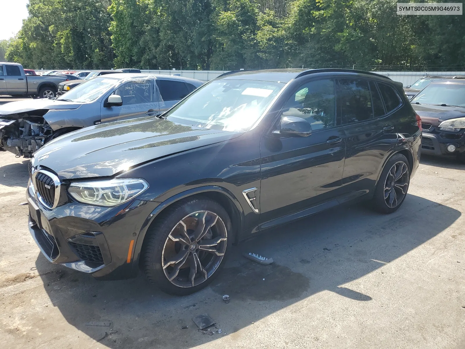 2021 BMW X3 M Competition VIN: 5YMTS0C05M9G46973 Lot: 67638614