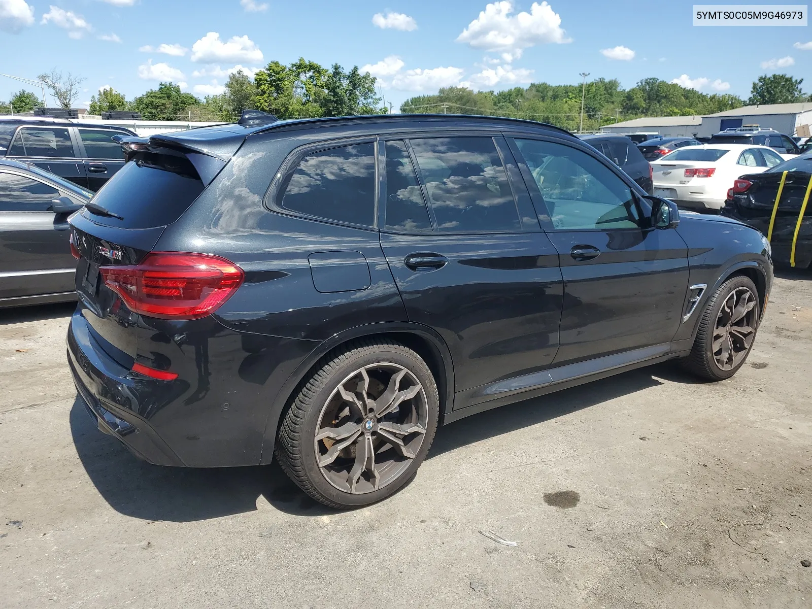 2021 BMW X3 M Competition VIN: 5YMTS0C05M9G46973 Lot: 67638614