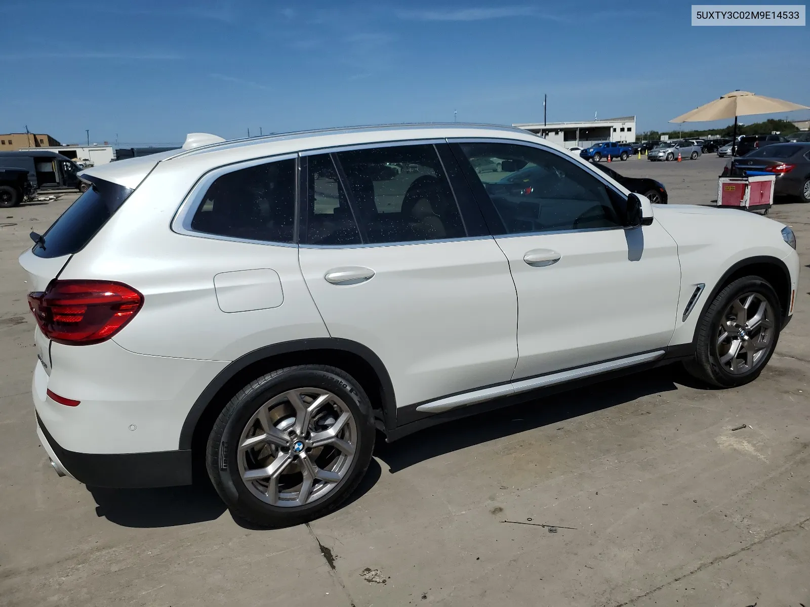 2021 BMW X3 Sdrive30I VIN: 5UXTY3C02M9E14533 Lot: 67712164