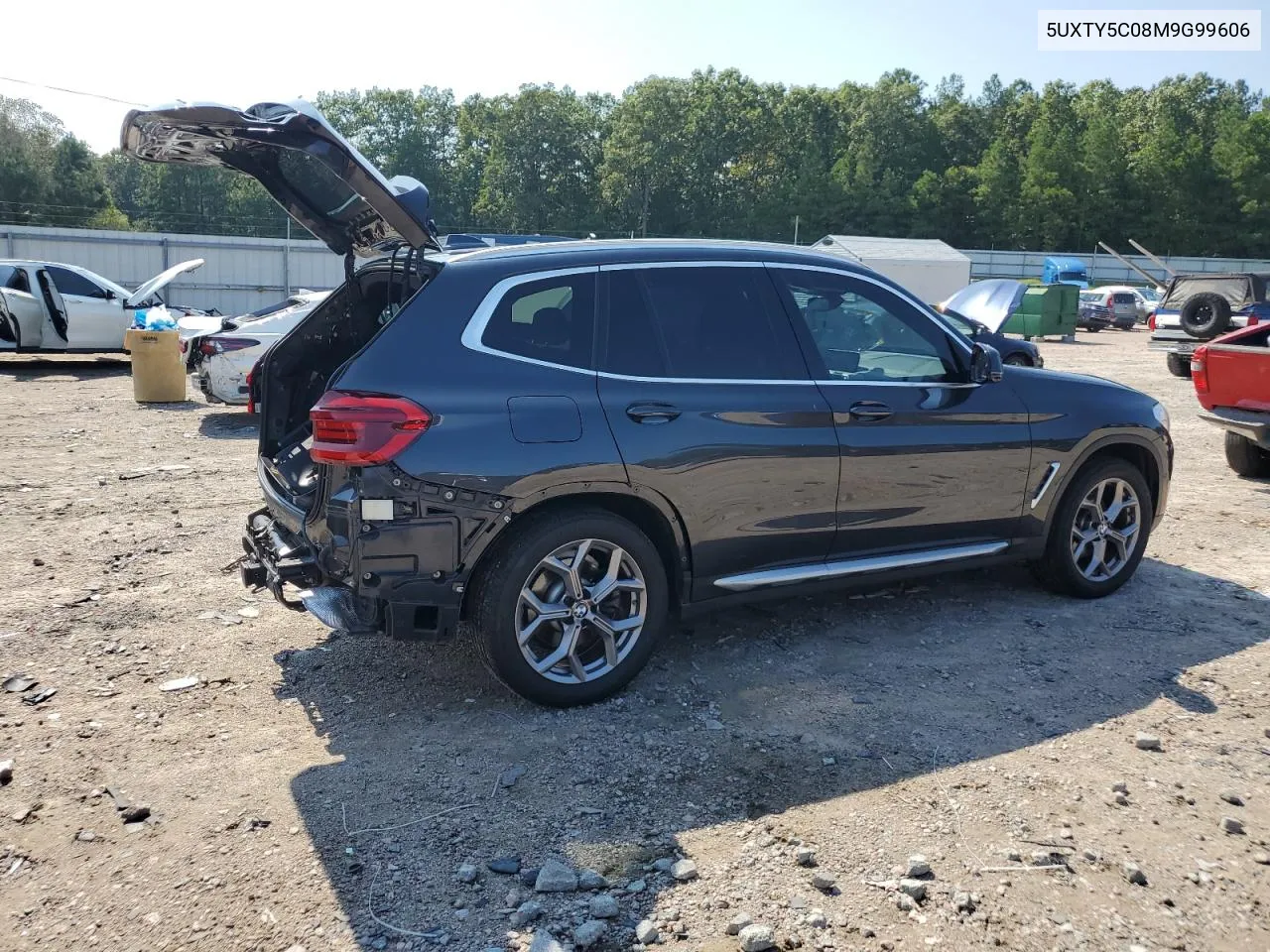 2021 BMW X3 xDrive30I VIN: 5UXTY5C08M9G99606 Lot: 67834924