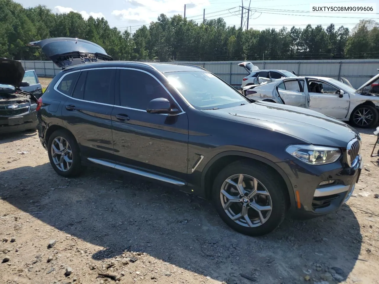 2021 BMW X3 xDrive30I VIN: 5UXTY5C08M9G99606 Lot: 67834924