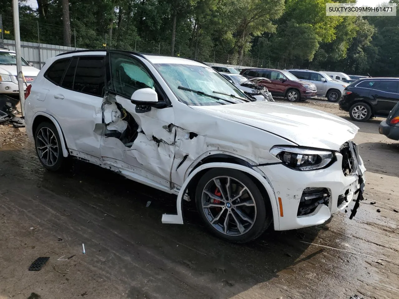 2021 BMW X3 Sdrive30I VIN: 5UXTY3C09M9H61471 Lot: 68183704