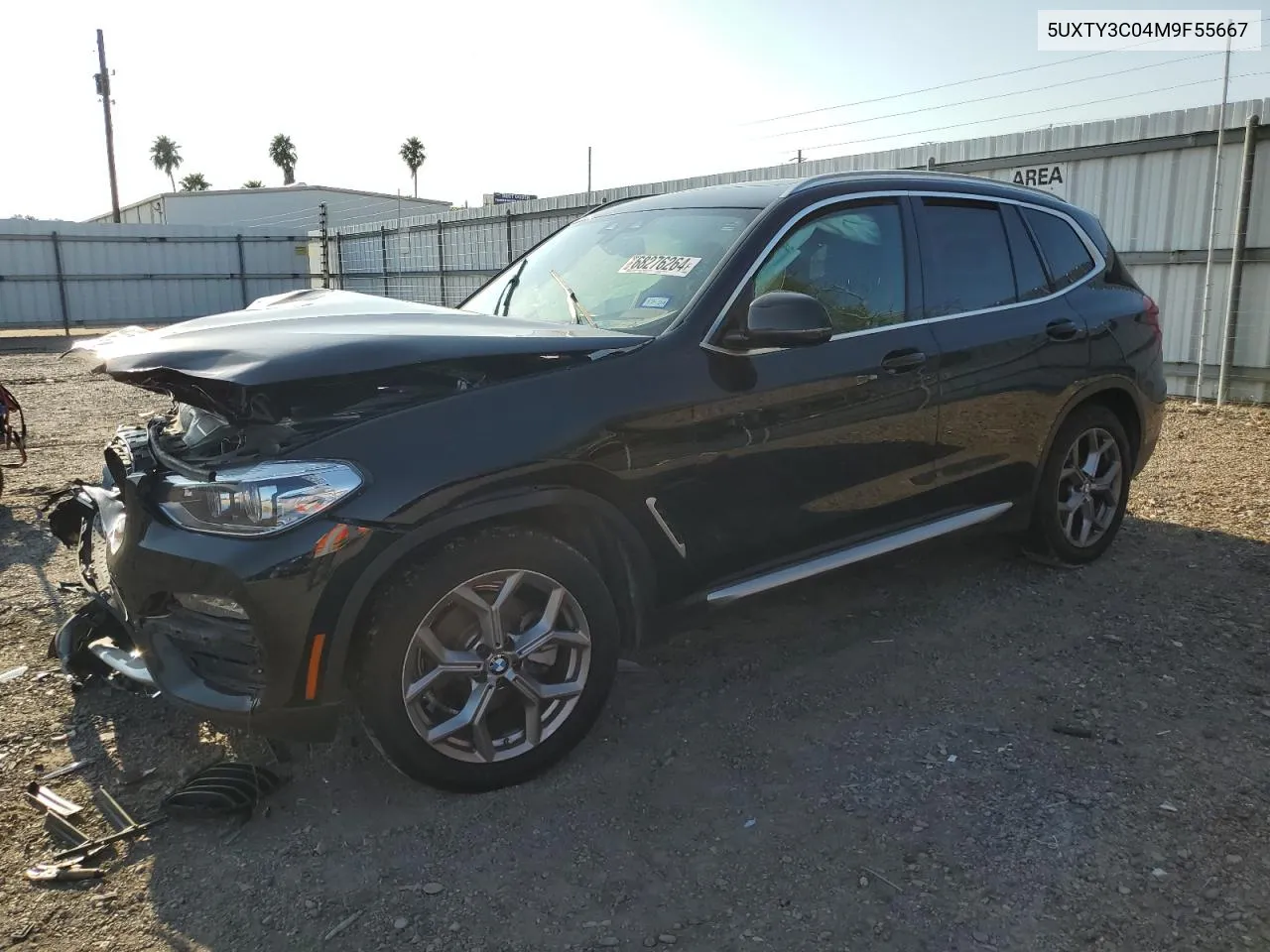 2021 BMW X3 Sdrive30I VIN: 5UXTY3C04M9F55667 Lot: 68276264