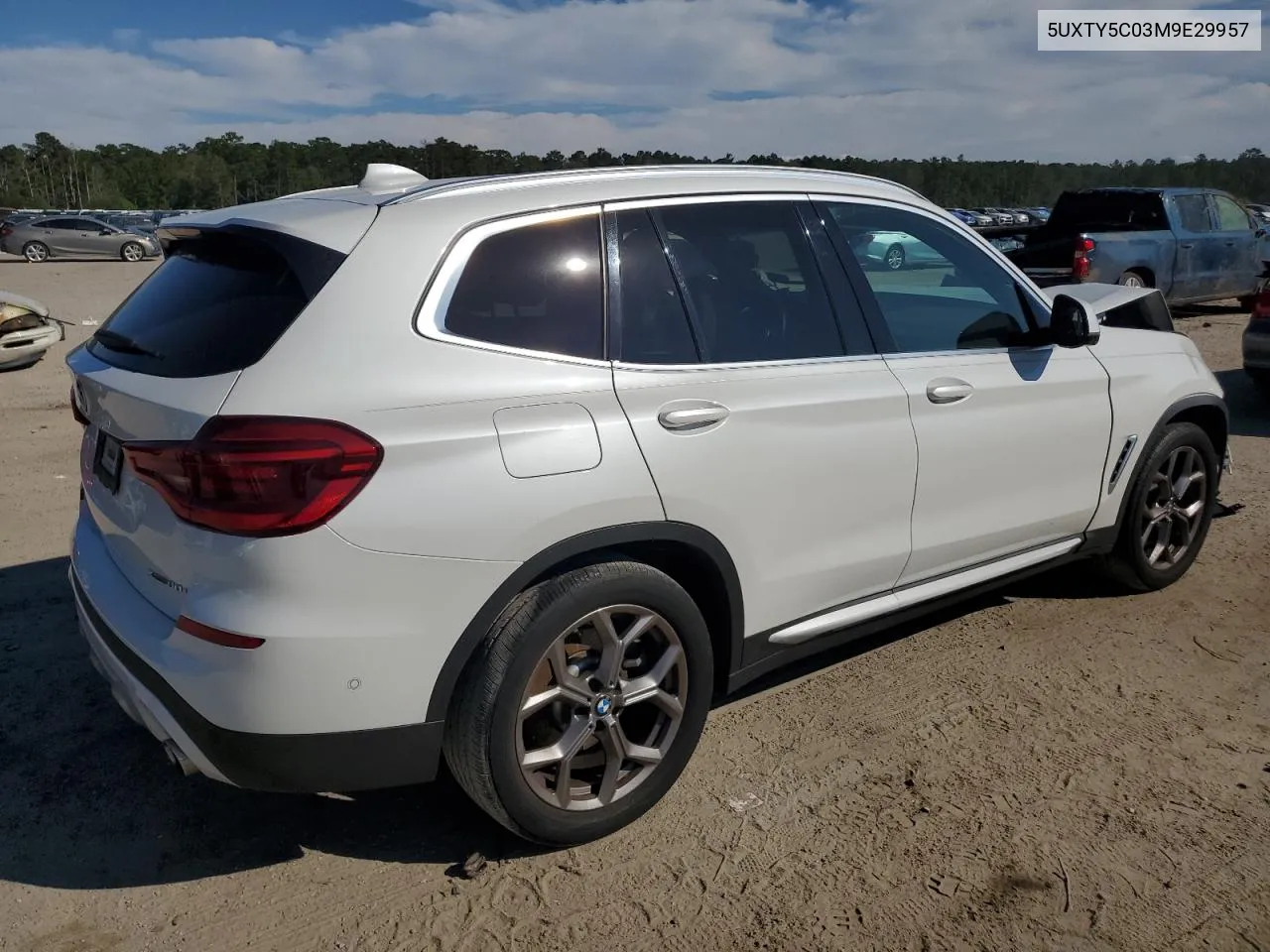 2021 BMW X3 xDrive30I VIN: 5UXTY5C03M9E29957 Lot: 69075144