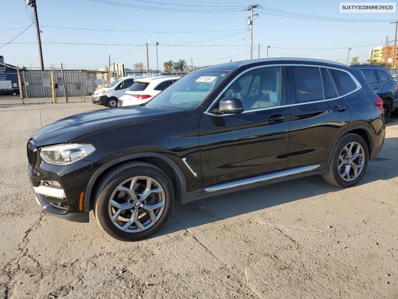 2021 BMW X3 Sdrive30I VIN: 5UXTY3C08M9E39520 Lot: 69115384