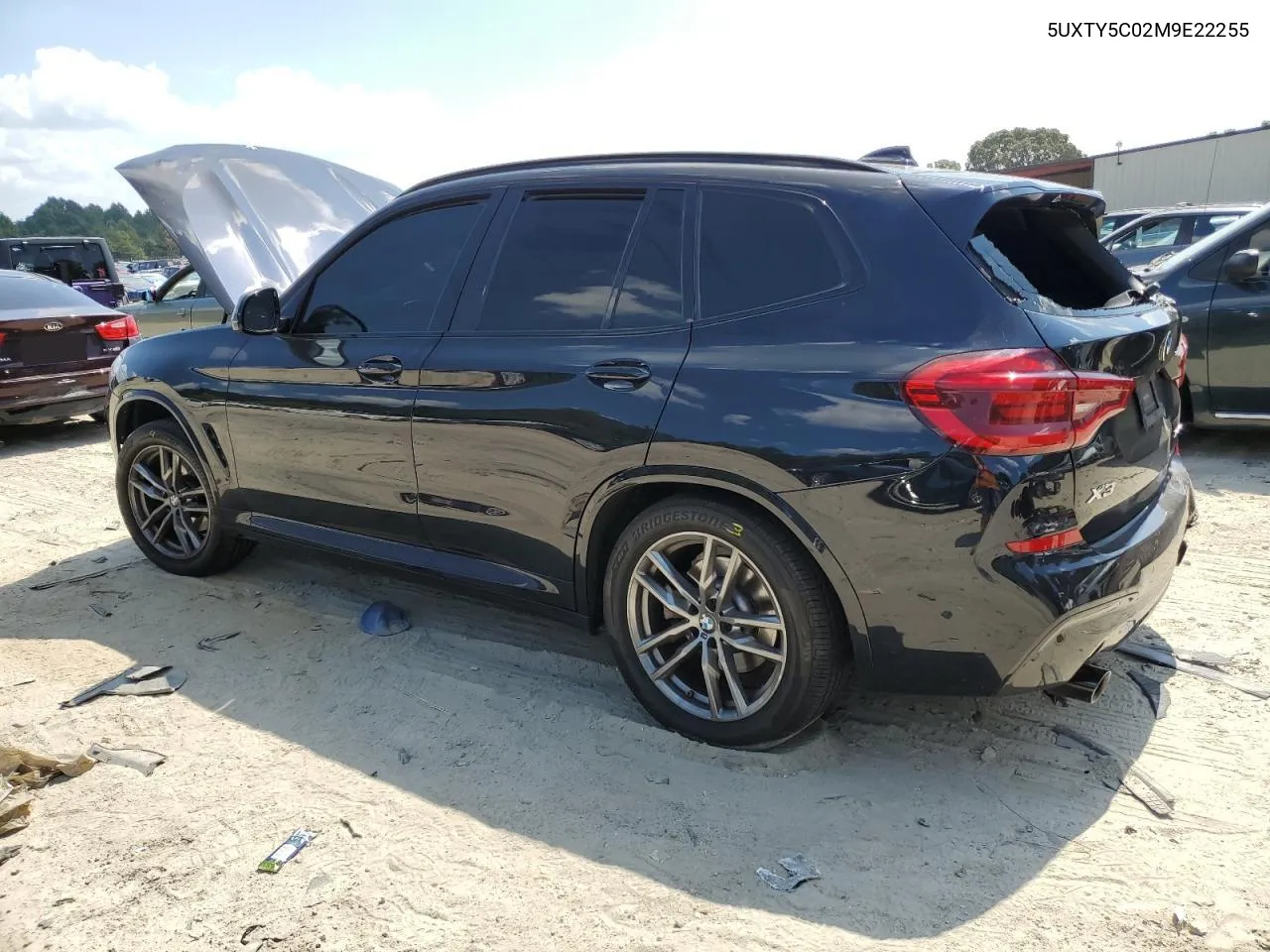 2021 BMW X3 xDrive30I VIN: 5UXTY5C02M9E22255 Lot: 69121674