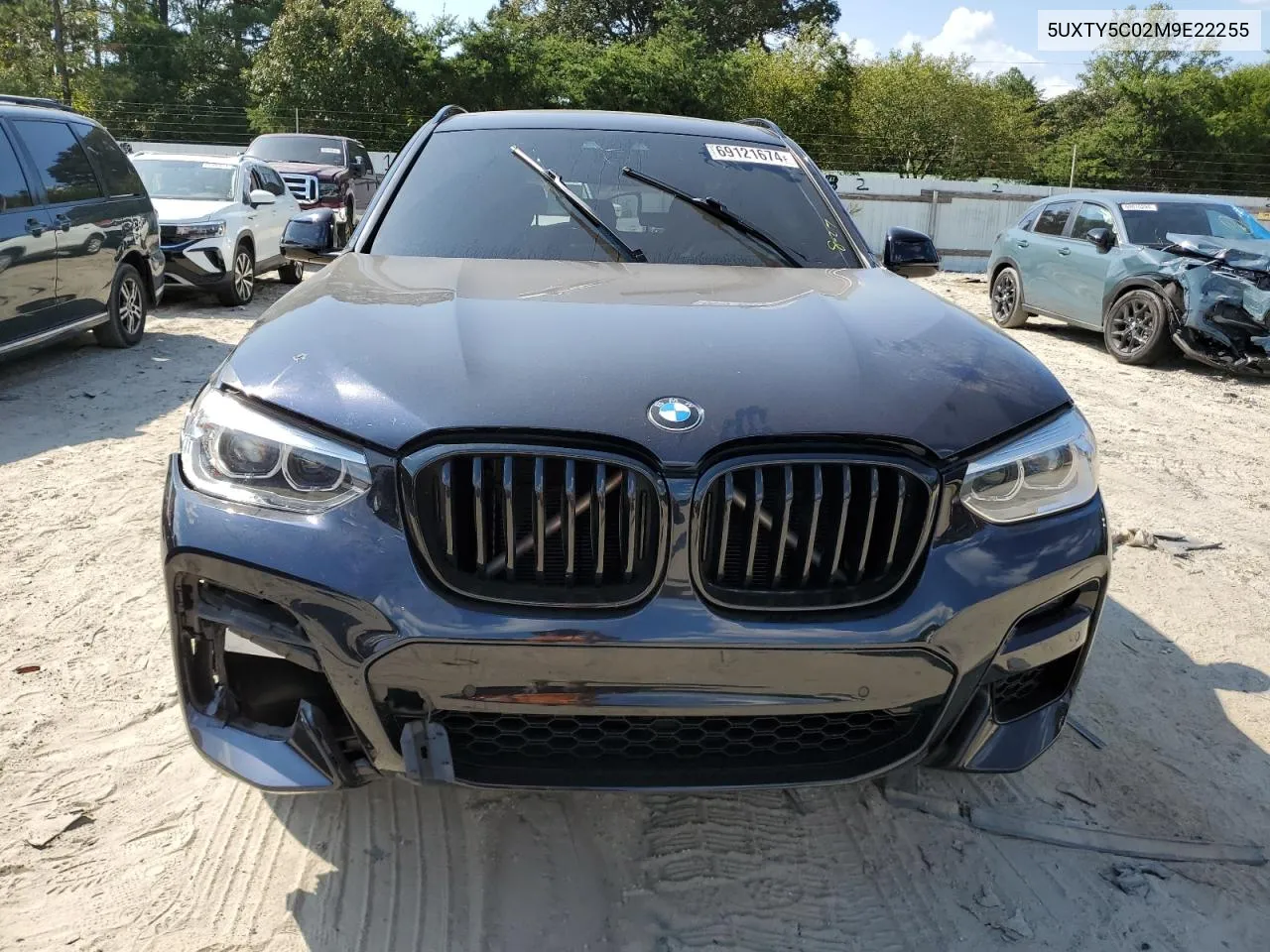 5UXTY5C02M9E22255 2021 BMW X3 xDrive30I