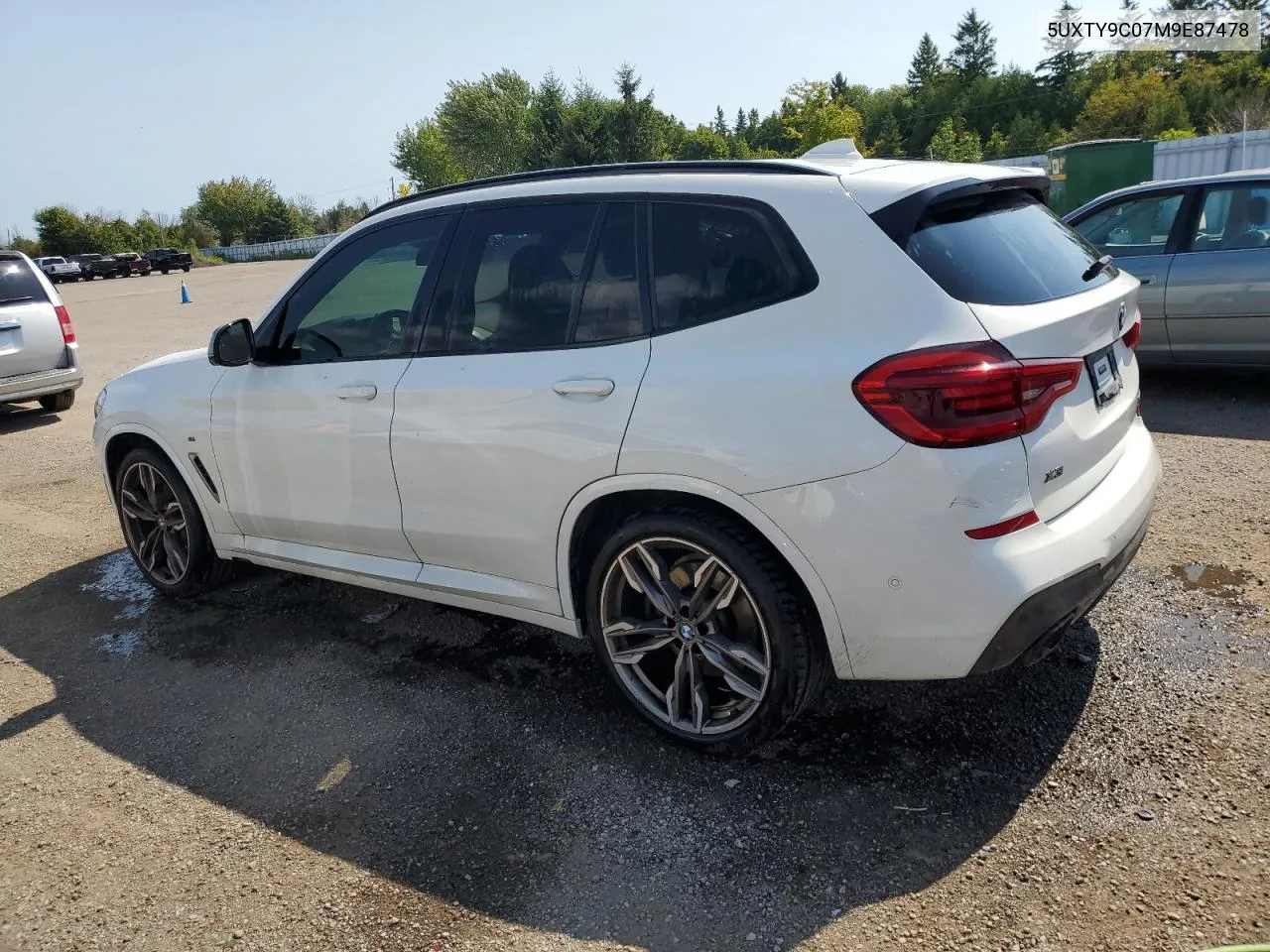 5UXTY9C07M9E87478 2021 BMW X3 xDrivem40I