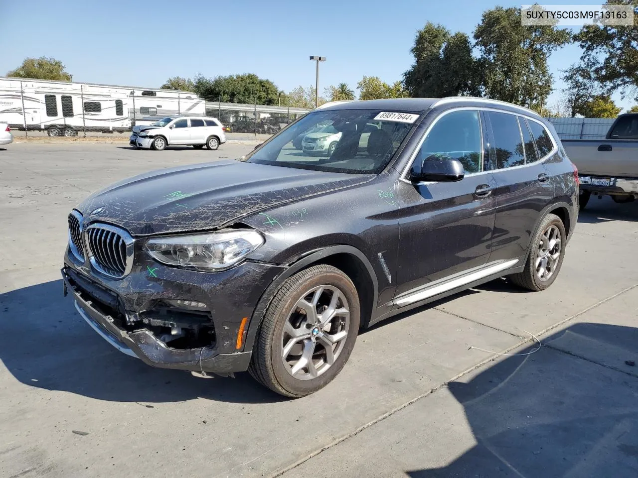 5UXTY5C03M9F13163 2021 BMW X3 xDrive30I