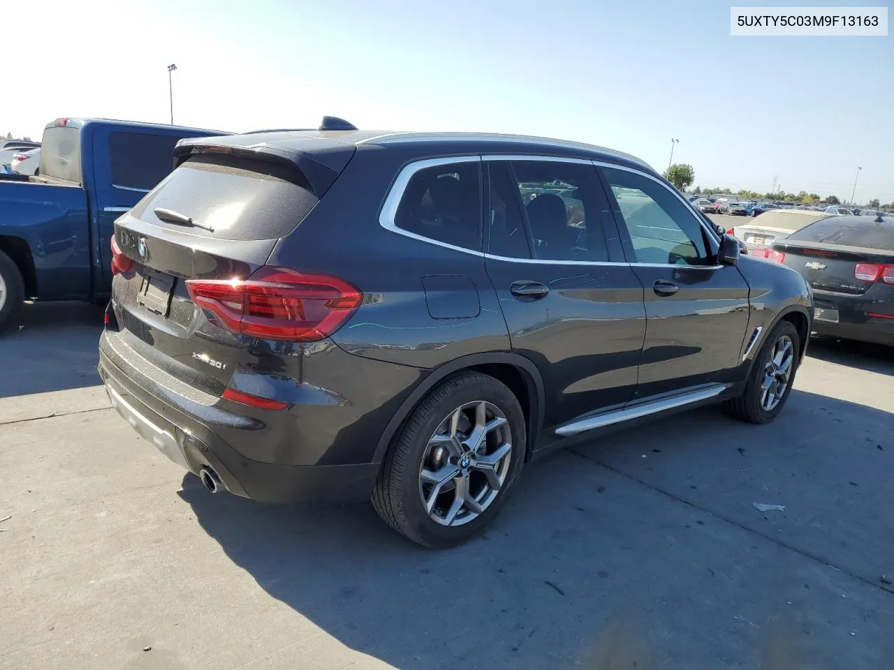 2021 BMW X3 xDrive30I VIN: 5UXTY5C03M9F13163 Lot: 69817644