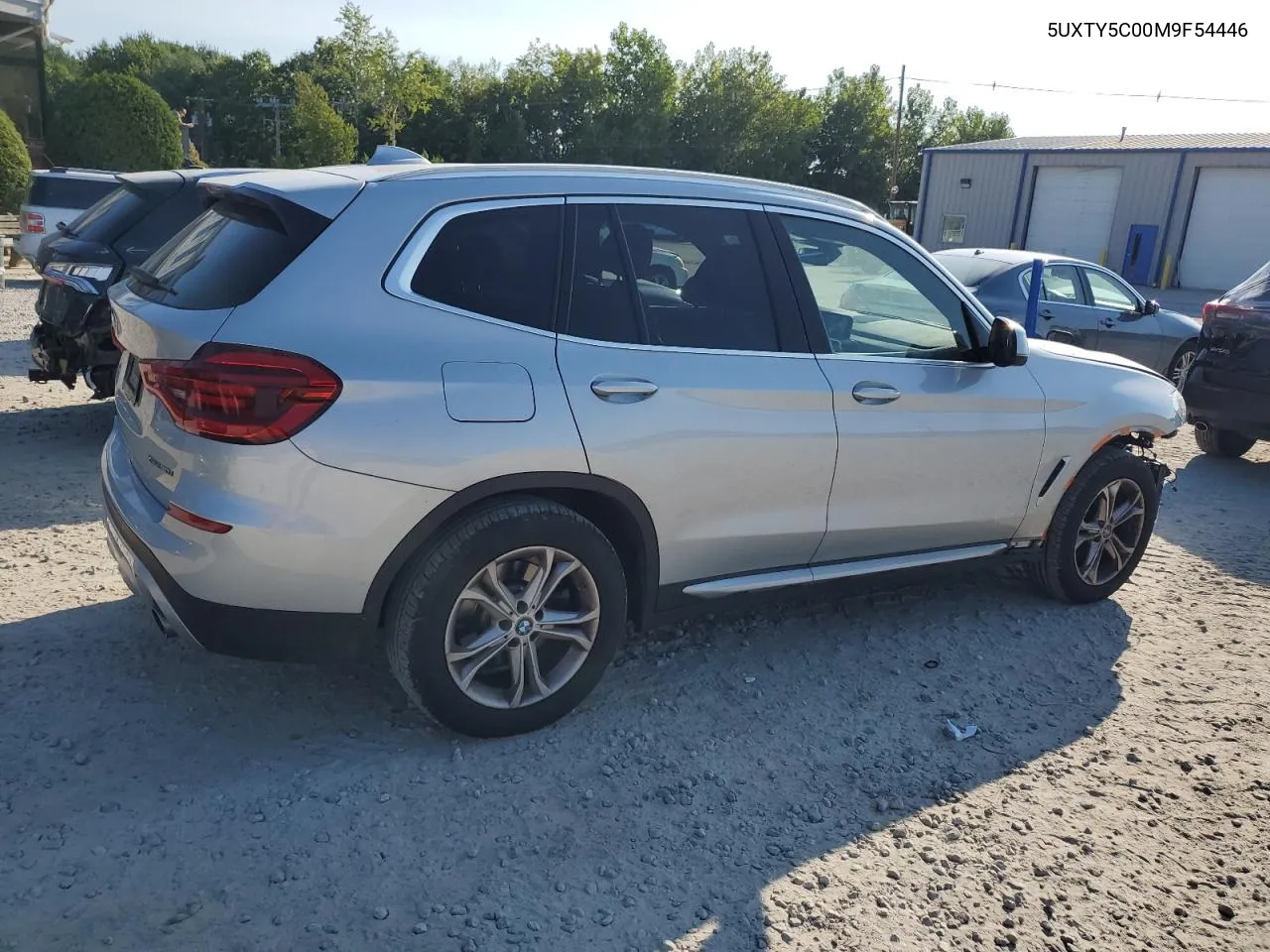 2021 BMW X3 xDrive30I VIN: 5UXTY5C00M9F54446 Lot: 70202644