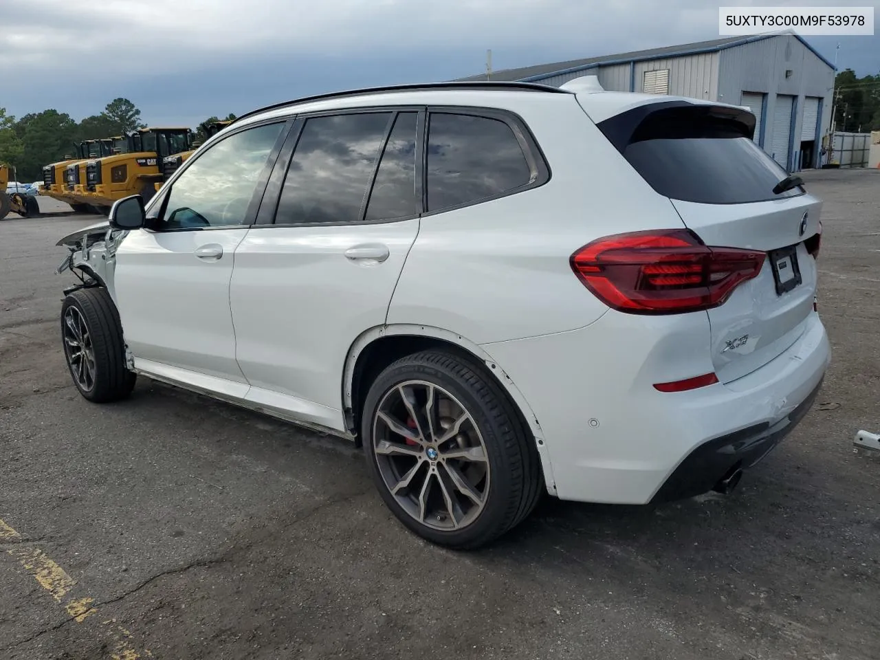 2021 BMW X3 Sdrive30I VIN: 5UXTY3C00M9F53978 Lot: 70254644