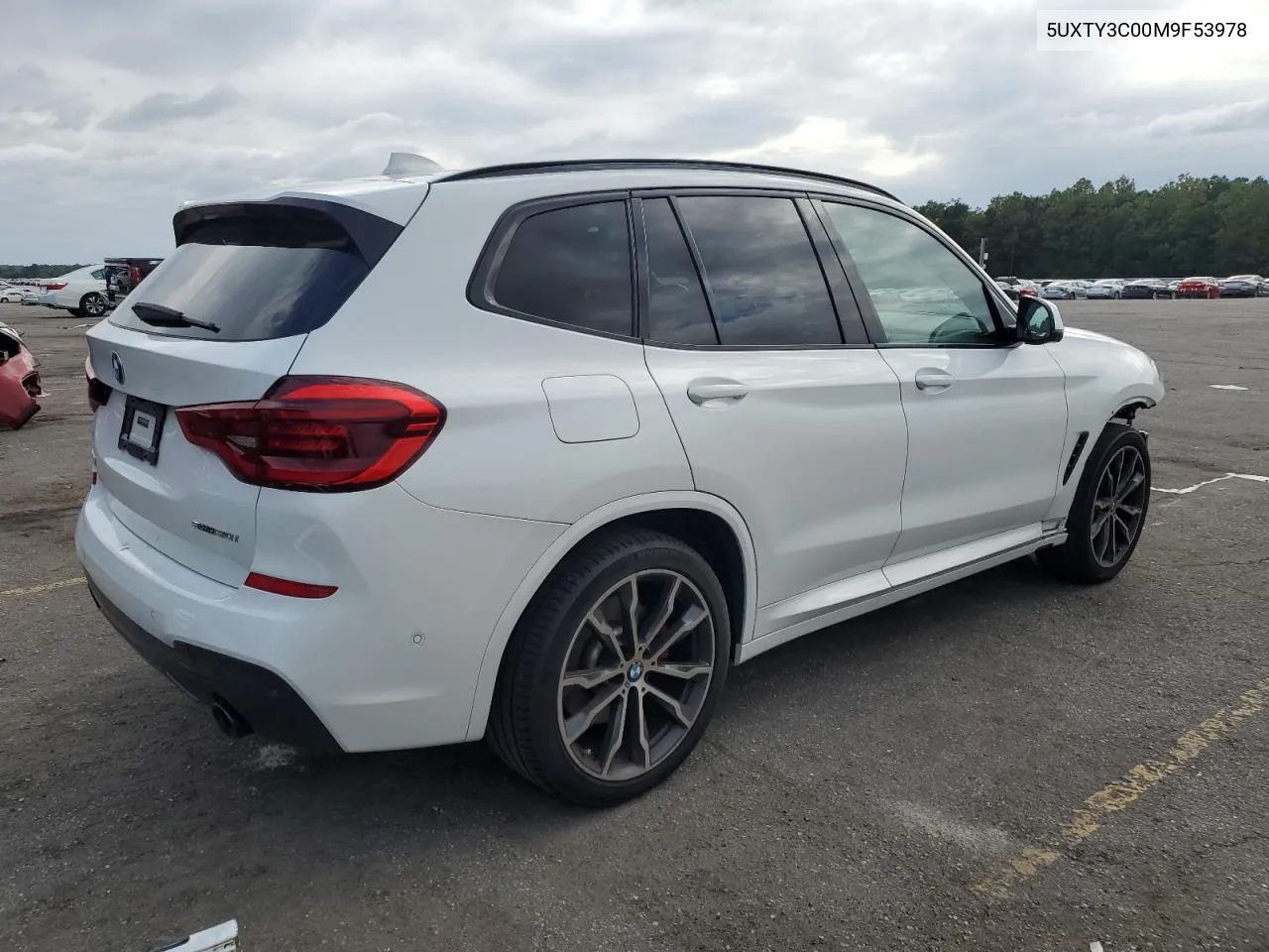 2021 BMW X3 Sdrive30I VIN: 5UXTY3C00M9F53978 Lot: 70254644