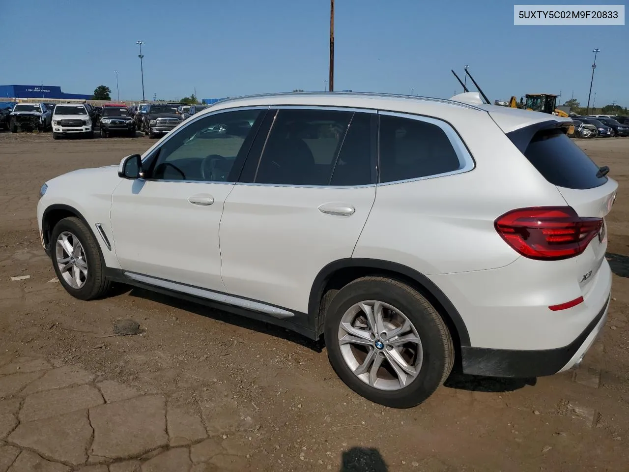 5UXTY5C02M9F20833 2021 BMW X3 xDrive30I