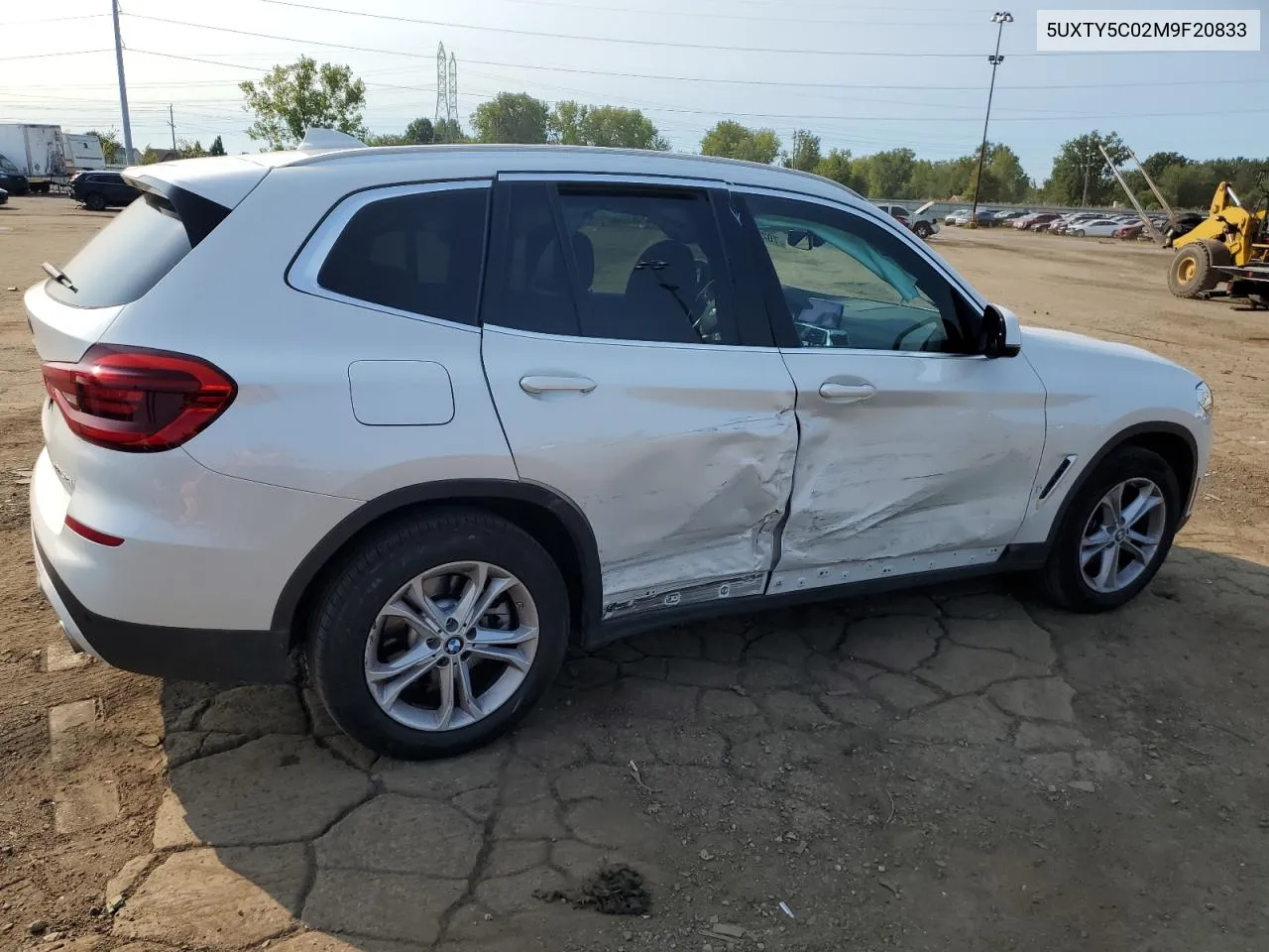 2021 BMW X3 xDrive30I VIN: 5UXTY5C02M9F20833 Lot: 70257584