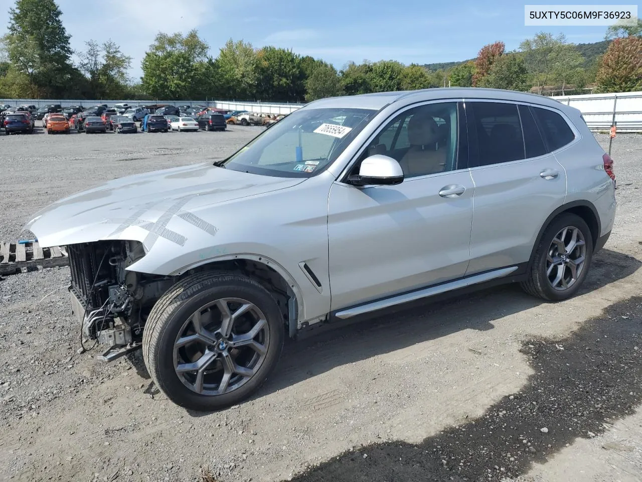 5UXTY5C06M9F36923 2021 BMW X3 xDrive30I