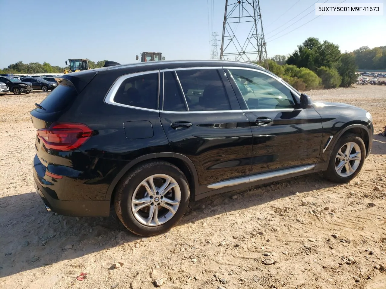 2021 BMW X3 xDrive30I VIN: 5UXTY5C01M9F41673 Lot: 70691954