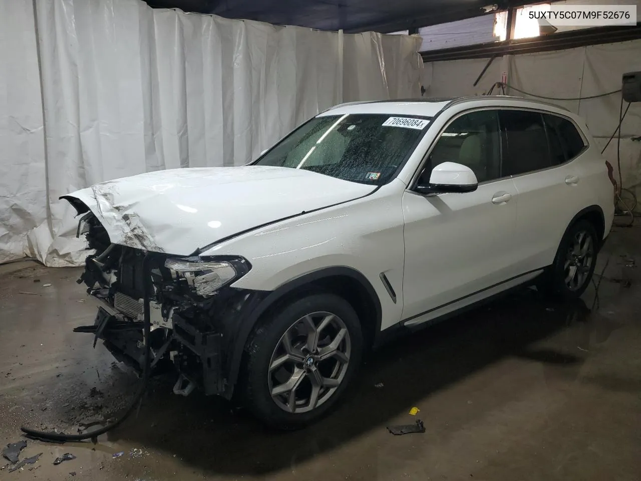 5UXTY5C07M9F52676 2021 BMW X3 xDrive30I