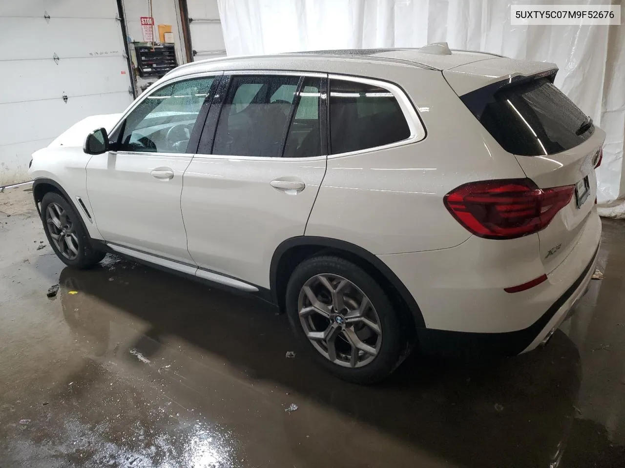 2021 BMW X3 xDrive30I VIN: 5UXTY5C07M9F52676 Lot: 70696084