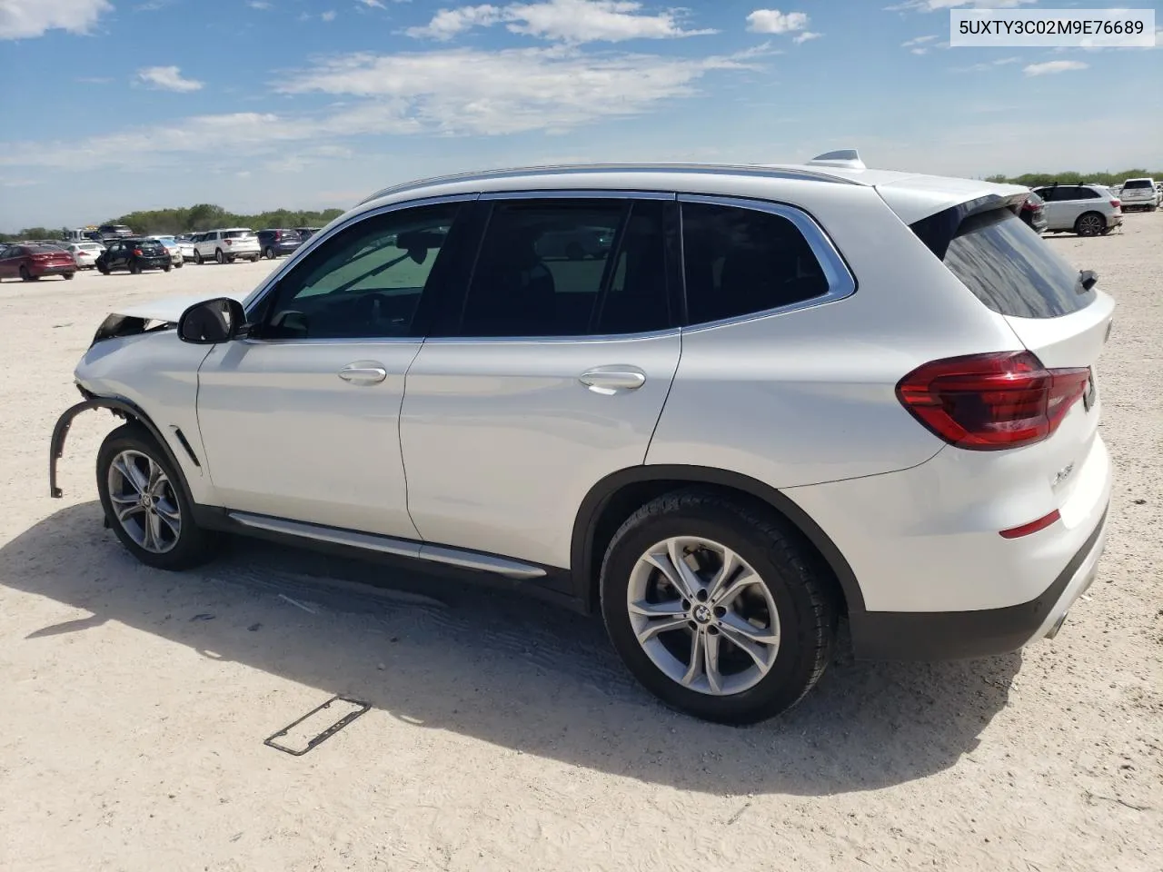 2021 BMW X3 Sdrive30I VIN: 5UXTY3C02M9E76689 Lot: 70978554