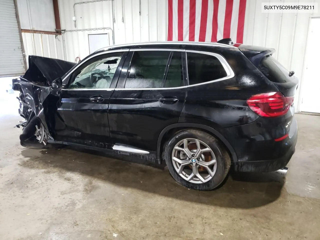 2021 BMW X3 xDrive30I VIN: 5UXTY5C09M9E78211 Lot: 71001384