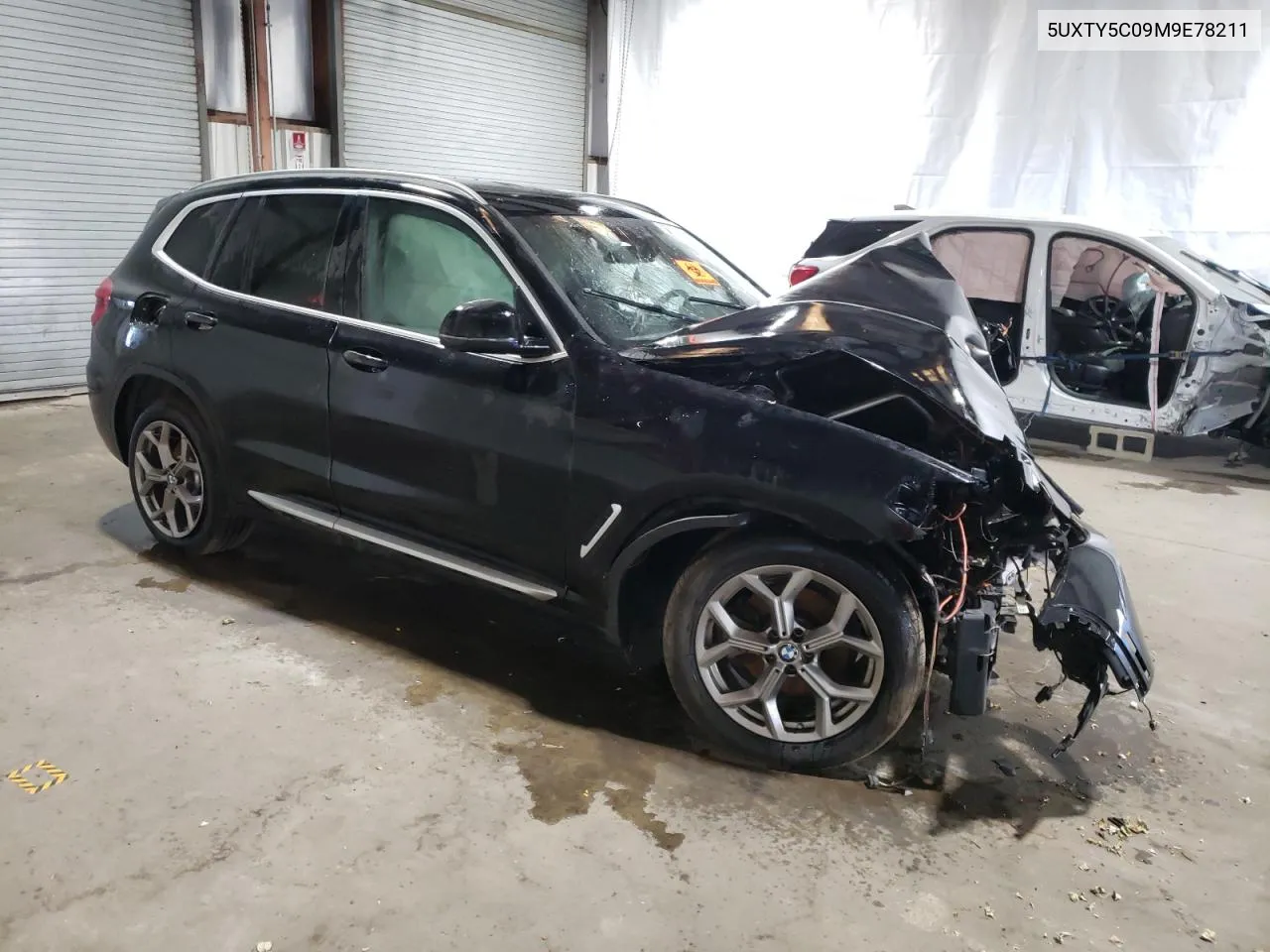 2021 BMW X3 xDrive30I VIN: 5UXTY5C09M9E78211 Lot: 71001384