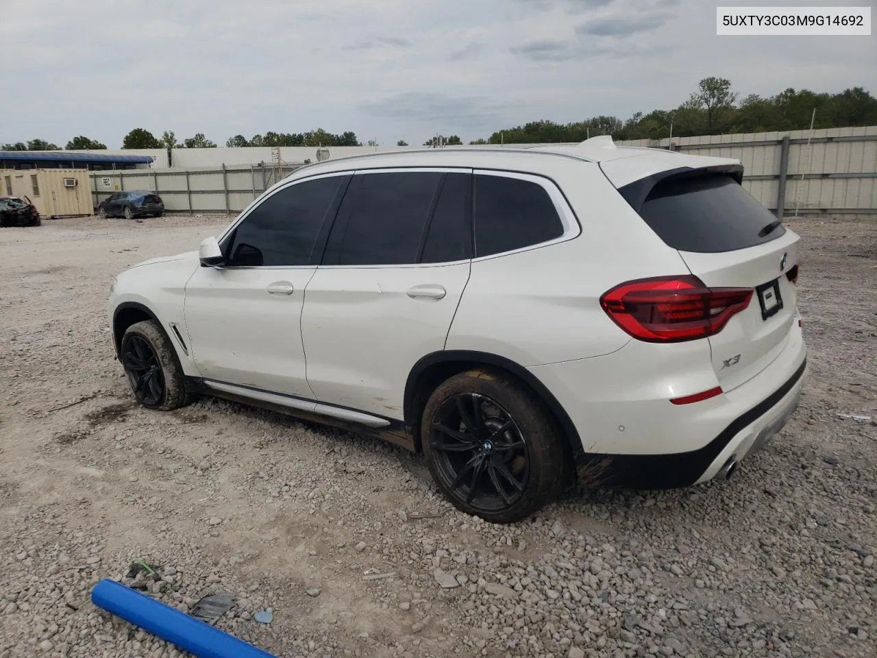 2021 BMW X3 Sdrive30I VIN: 5UXTY3C03M9G14692 Lot: 71134394