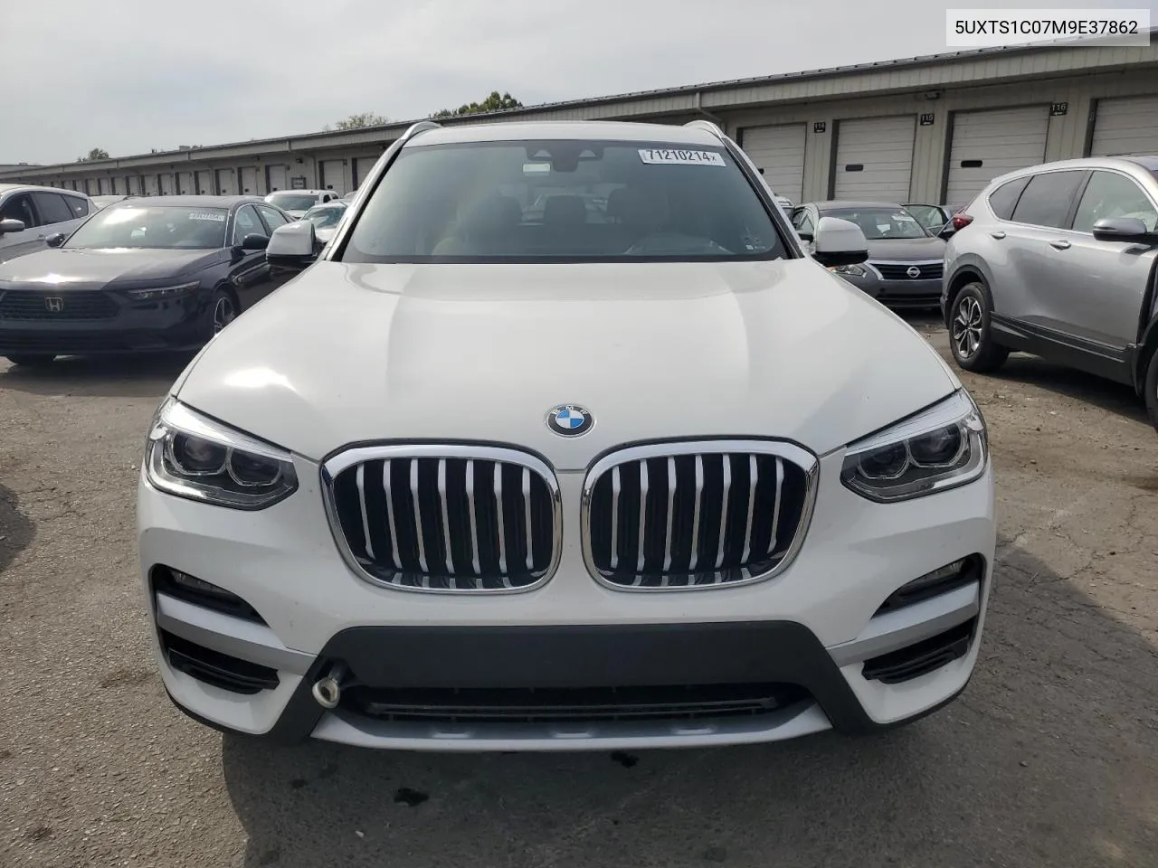 2021 BMW X3 xDrive30E VIN: 5UXTS1C07M9E37862 Lot: 71210214