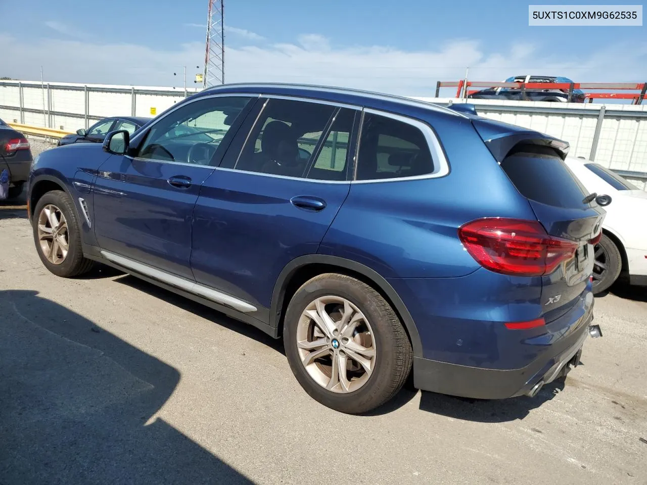 2021 BMW X3 xDrive30E VIN: 5UXTS1C0XM9G62535 Lot: 71273224