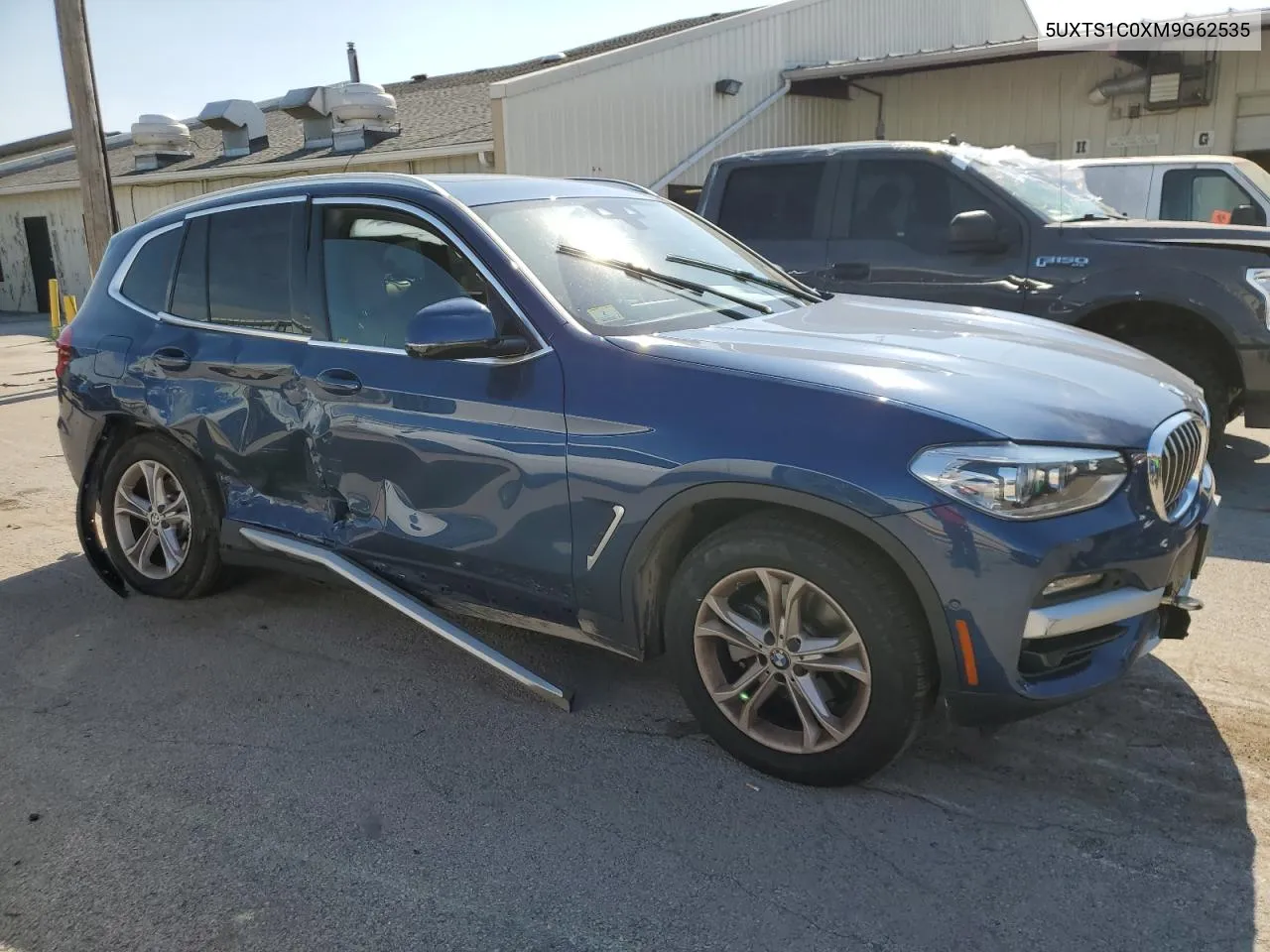 2021 BMW X3 xDrive30E VIN: 5UXTS1C0XM9G62535 Lot: 71273224