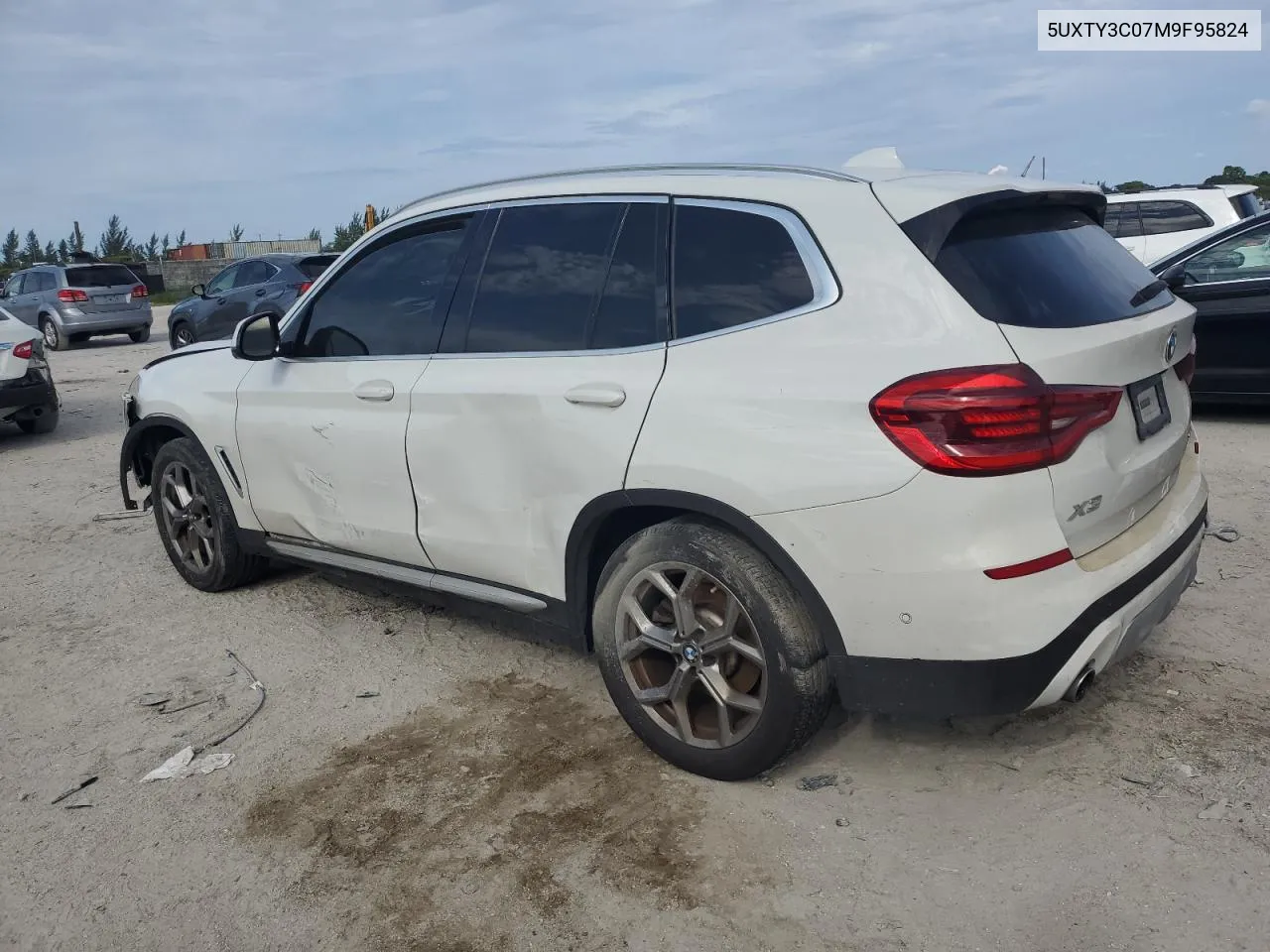 2021 BMW X3 Sdrive30I VIN: 5UXTY3C07M9F95824 Lot: 71573234