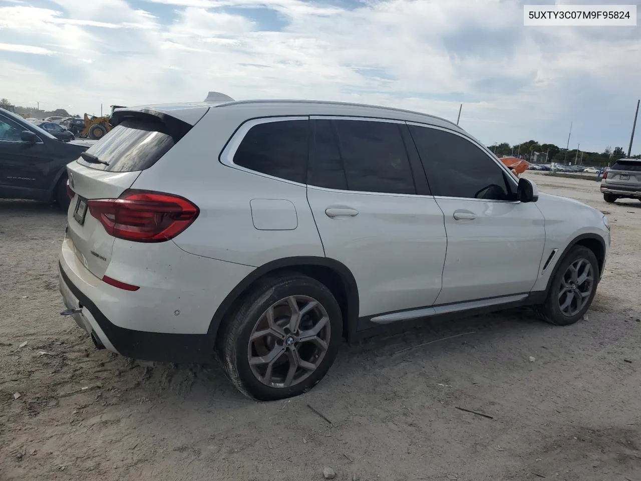 2021 BMW X3 Sdrive30I VIN: 5UXTY3C07M9F95824 Lot: 71573234