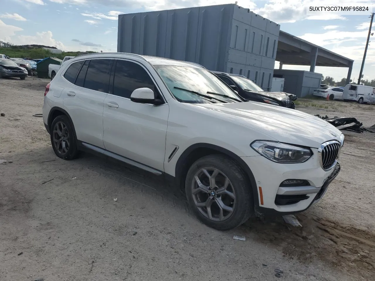 2021 BMW X3 Sdrive30I VIN: 5UXTY3C07M9F95824 Lot: 71573234