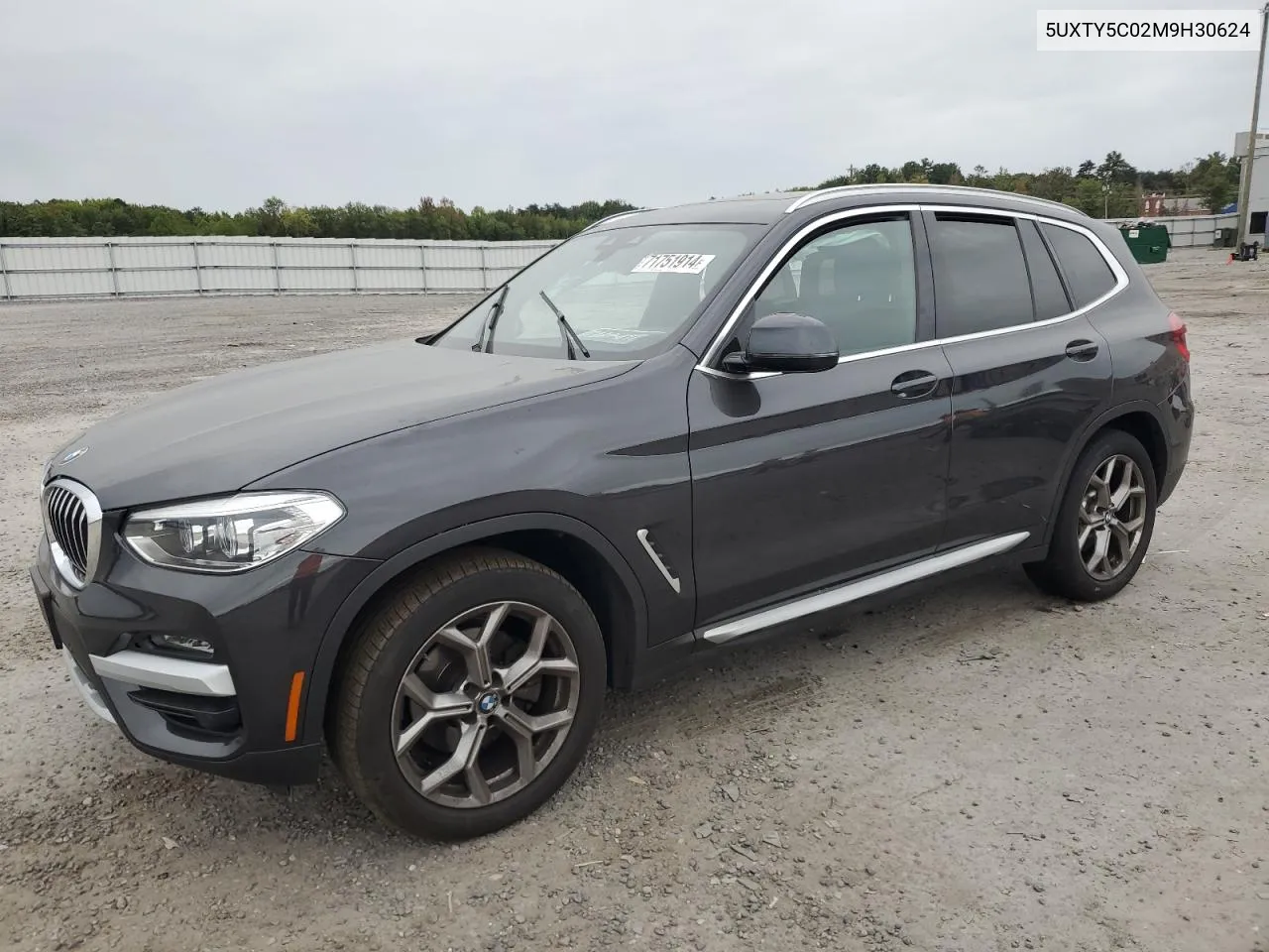 2021 BMW X3 xDrive30I VIN: 5UXTY5C02M9H30624 Lot: 71751914