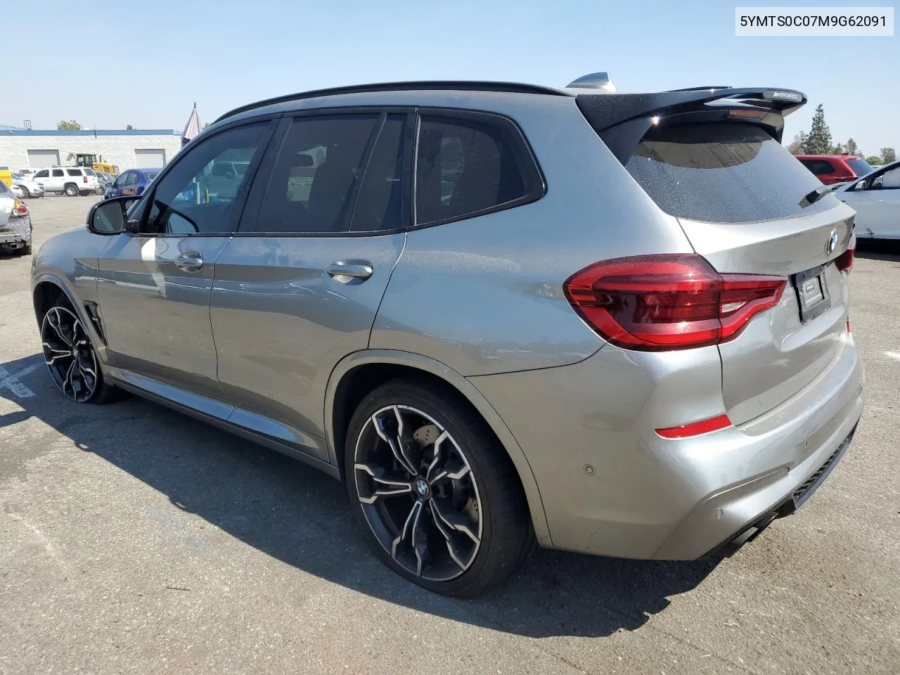 2021 BMW X3 M Competition VIN: 5YMTS0C07M9G62091 Lot: 72096374