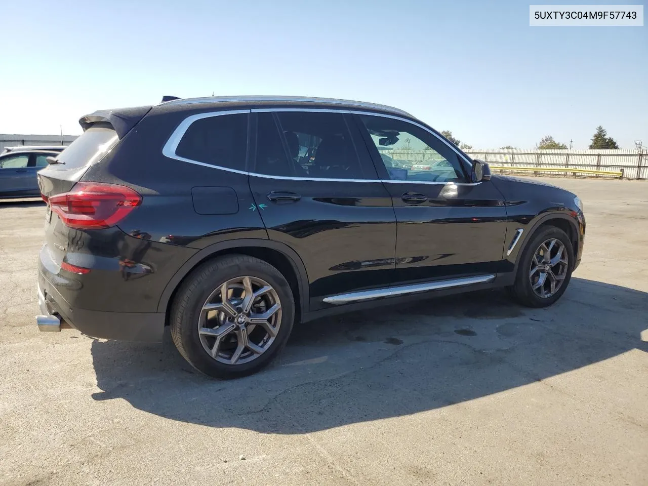 2021 BMW X3 Sdrive30I VIN: 5UXTY3C04M9F57743 Lot: 72551174