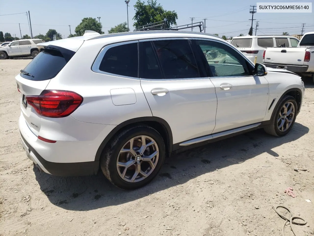 2021 BMW X3 Sdrive30I VIN: 5UXTY3C06M9E56140 Lot: 72654544