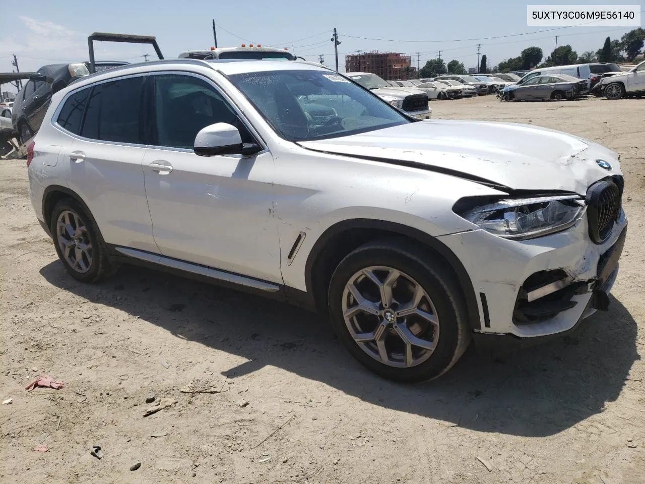 2021 BMW X3 Sdrive30I VIN: 5UXTY3C06M9E56140 Lot: 72654544