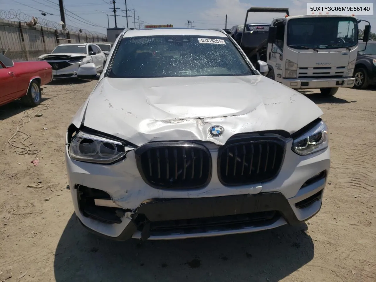 2021 BMW X3 Sdrive30I VIN: 5UXTY3C06M9E56140 Lot: 72654544