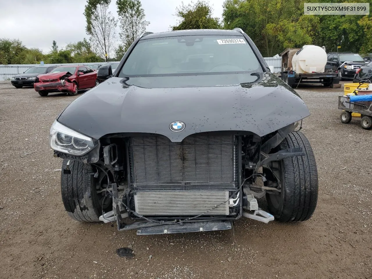 5UXTY5C0XM9F31899 2021 BMW X3 xDrive30I